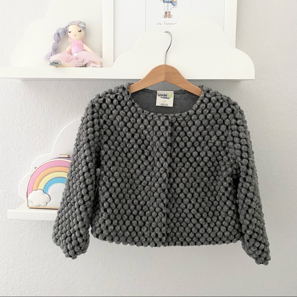 Genuine Kids Grey Cardigan